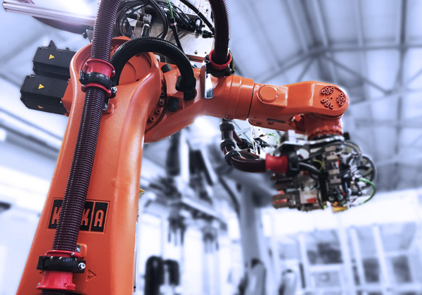 Bild eines KUKA-Roboter